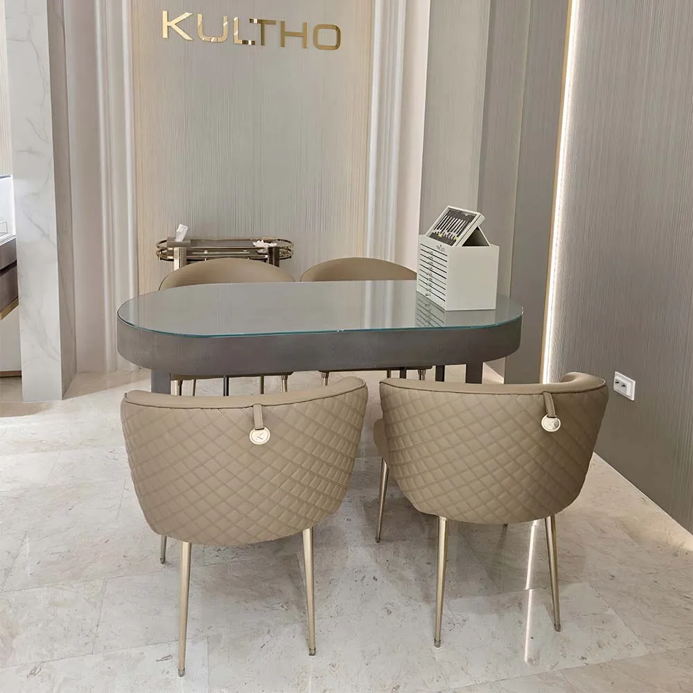 /storage/Luxury brass bar chair with leather upholstery and elegant detailing, inspired by Italian design with a refined, timeless aesthetic.
