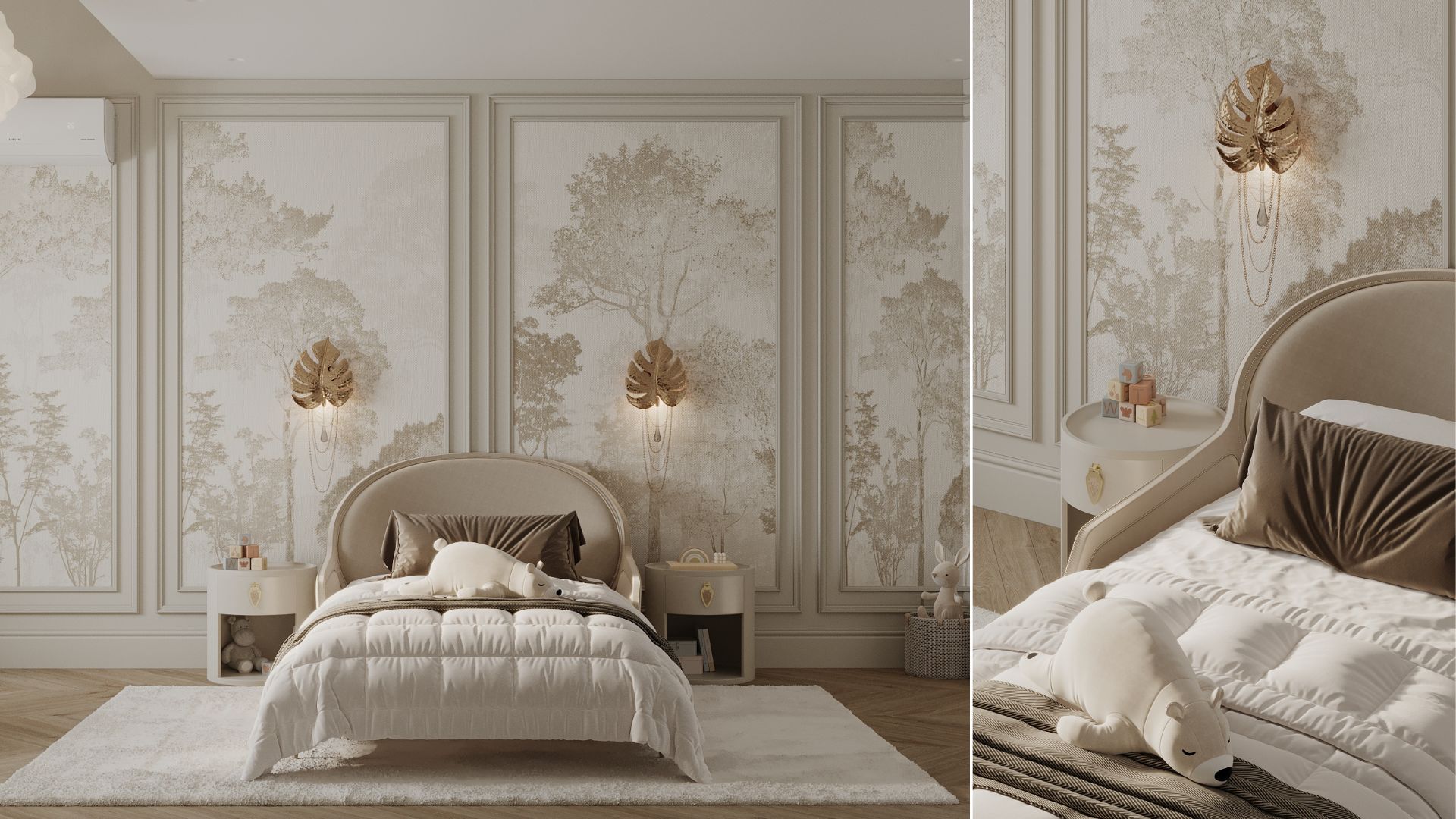 Rainforest Wall Light by Castro Lighting in Tsimbalist Group Project